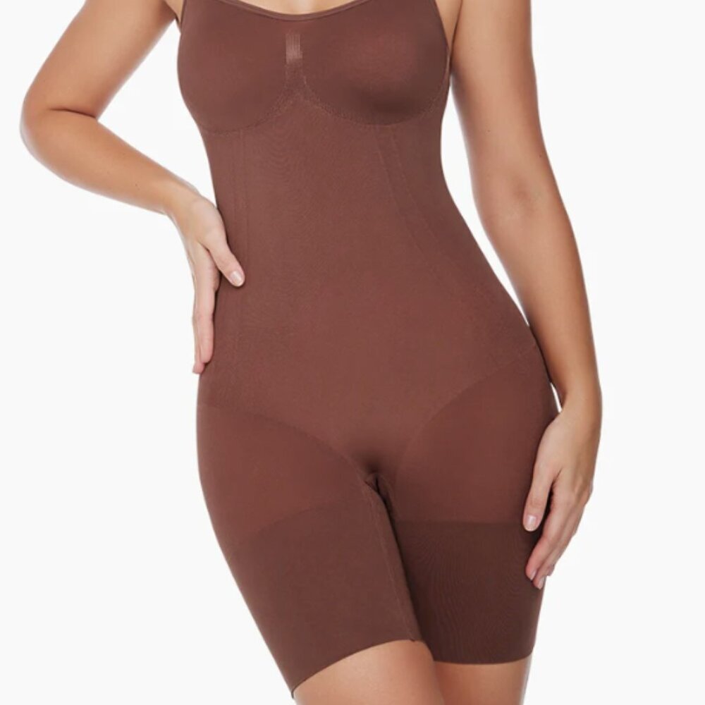 S-3XL Sculpting Bra Full Body Bodysuit Tummy Compression Seamless Shaper Faja - Picture 6 of 8